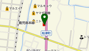 船津SS / (有)坂口石油の地図画像