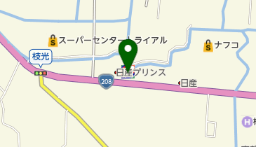 柳川バイパスSS / (有)タカラベの地図画像