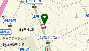 大牟田上町SS / 白石石油(有)の地図画像