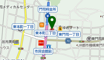 B・SPOT関門SS / (株)ヒガキの地図画像