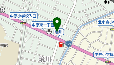 BIG ONE中原SS / (株)ヒガキの地図画像