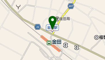 金田SS / 宝見物産(株)の地図画像