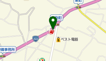 田川鉄砲町SS / (株)ナカハタの地図画像