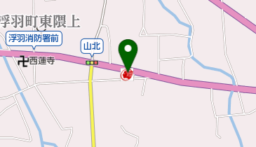 浮羽SS / 江藤石油(株)の地図画像