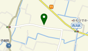 西柳川SS / 内村石油店の地図画像