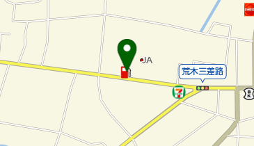 ふれ愛プラザ荒木SS / JAくるめの地図画像