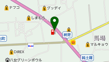 八女SS / JAふくおか八女の地図画像