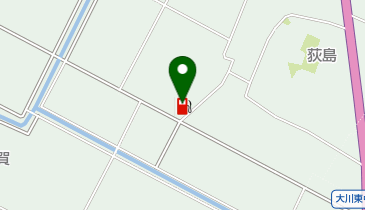 大川SS / JA福岡大城の地図画像