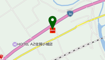 牛津バイパスSS / カシマ石油(株)の地図画像