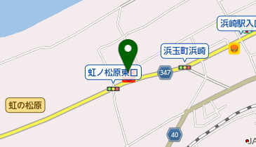 虹の松原SS / (株)村山石油の地図画像