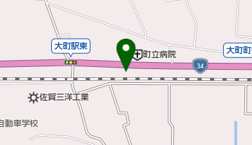 大町SS / 安全石油(有)の地図画像