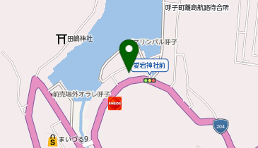 呼子SS / (名)俵屋商店の地図画像