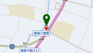 福富SS / JAさがの地図画像