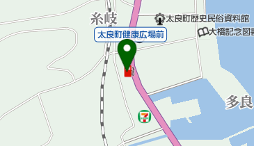 太良SS / 岸元石油店の地図画像