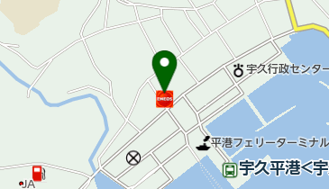 松原SS / 白石石油店の地図画像
