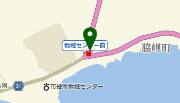 野母崎SS / 丸大石油店の地図画像