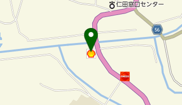 仁田SS / (株)浦プロパン・石油店の地図画像