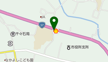 千々石SS / 町田石油店の地図画像