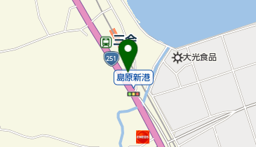 島原SS / (株)落水正商店の地図画像