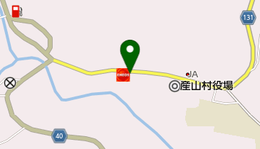 産山SS / (有)井商店の地図画像