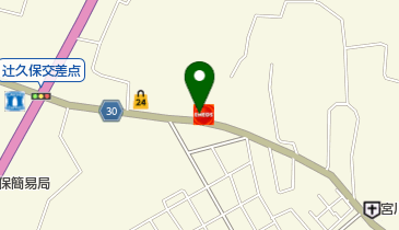 合志SS / (有)大久保商店の地図画像