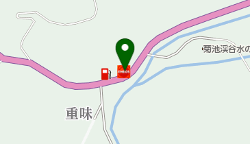 菊池渓谷SS / (有)菊池渓谷給油所の地図画像