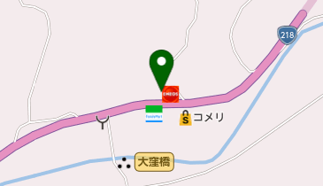 砥用SS / 小原石油の地図画像