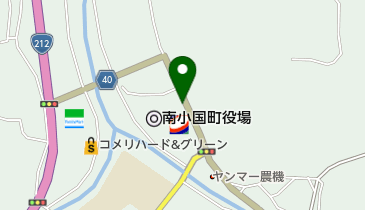 南小国SS / 清高石油店の地図画像