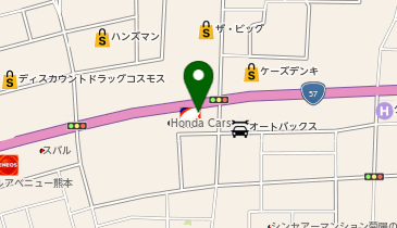 セルフ菊陽バイパスSS / (株)イデックスリテール熊本の地図画像