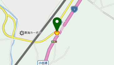 田浦SS / 城南運送(有)の地図画像