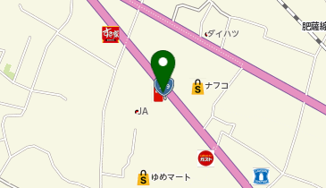 人吉SS / JAくまの地図画像