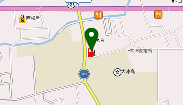 大津SS / JA菊池の地図画像