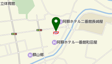 阿蘇内牧SS / 山部石油(株)の地図画像