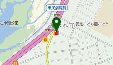 江津湖SS / 肥後石油(株)の地図画像