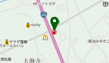 菊池SS / (株)キープ石油の地図画像