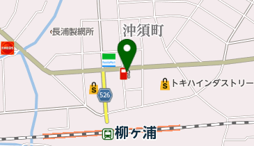 柳ヶ浦駅前SS / (有)アリナガ石油の地図画像