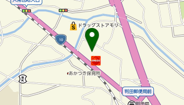 中判田SS / (有)森山商事の地図画像