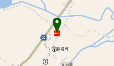 長湯SS / (有)小坂石油の地図画像