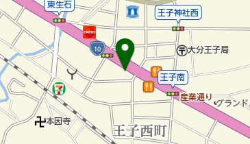 西大分SS / (株)西石油の地図画像