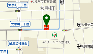 大手町SS / (株)九州エナジーの地図画像