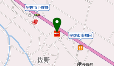 宇佐SS / 江藤石油店の地図画像