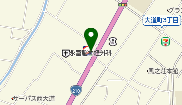 大道SS / 東九州石油(株)の地図画像