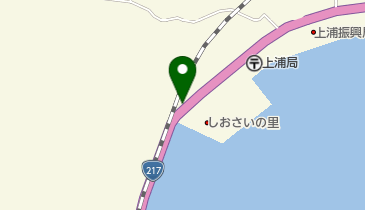 上浦SS / (有)河村石油店の地図画像