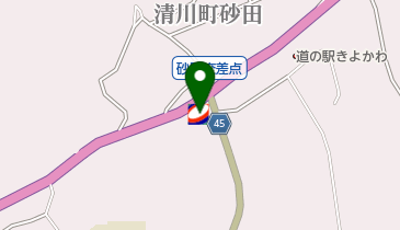 清川SS / 清川石油(有)の地図画像