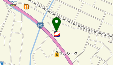 大在SS / 東九州石油(株)の地図画像