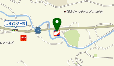 大分インターSS / 東九州石油(株)の地図画像