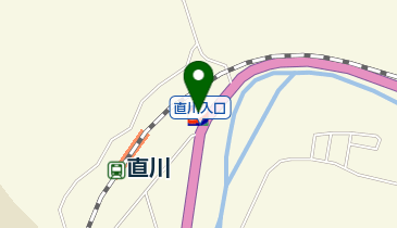 直川SS / (有)巽石油店の地図画像