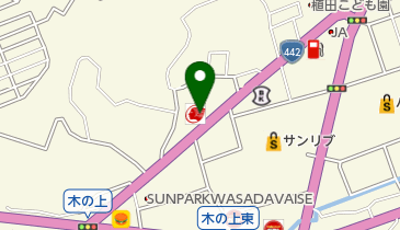 木ノ上SS / (有)たから屋の地図画像