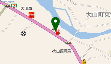 大山SS / JA大分大山町の地図画像