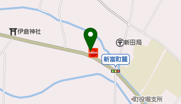 新富SS / 小原石油店の地図画像